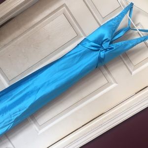 Size 5-6 Prom Dress, Light Blue, Mermaid Style